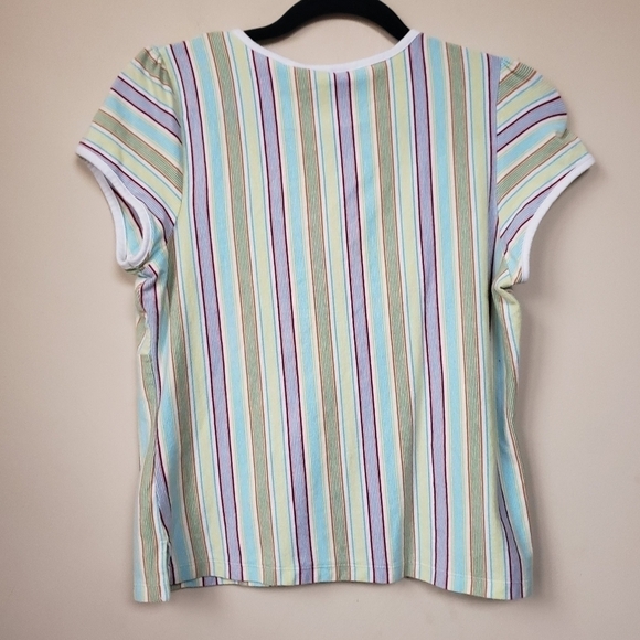 LIZ CLAIBORNE Striped Blouse - Picture 6 of 6